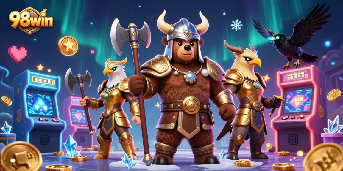 Engage with thrilling 98win gaming experiences through dynamic characters and exciting casino elements.