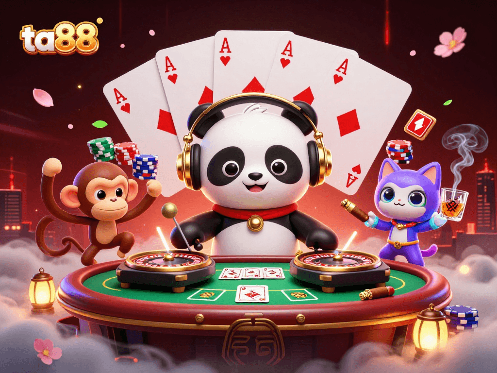 Engage in thrilling gameplay at ta88 with vibrant characters and casino elements