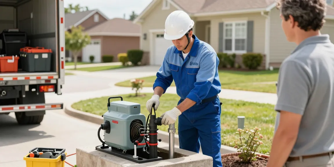 Septic maintenance by a licensed professional for local services, ensuring quality and reliability.