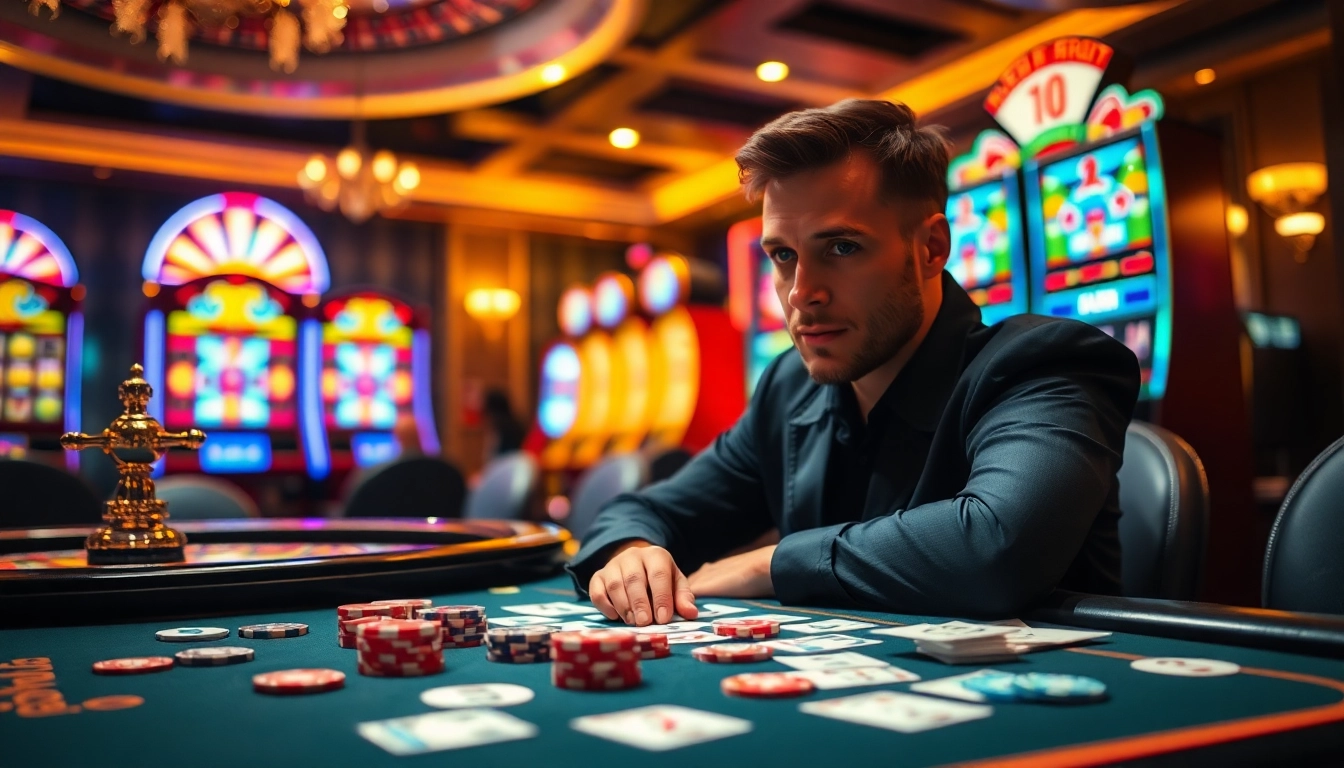 Engaging players enjoying a luxurious casino experience with go+99 themed elements.