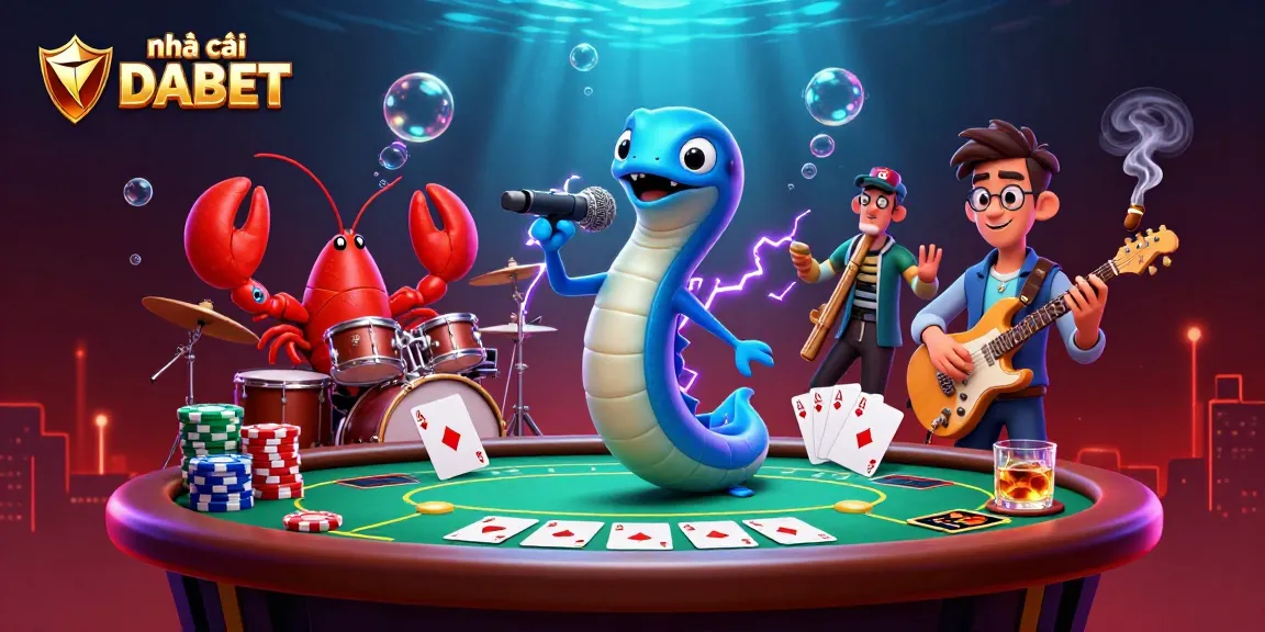 Experience thrilling casino action at nhà cái DABET with an underwater party of playing characters!