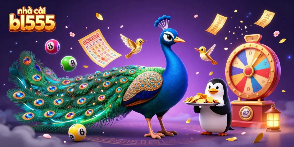 Experience excitement at nhà cái bl555 with dynamic lottery elements, golden chips, and vibrant casino actions.