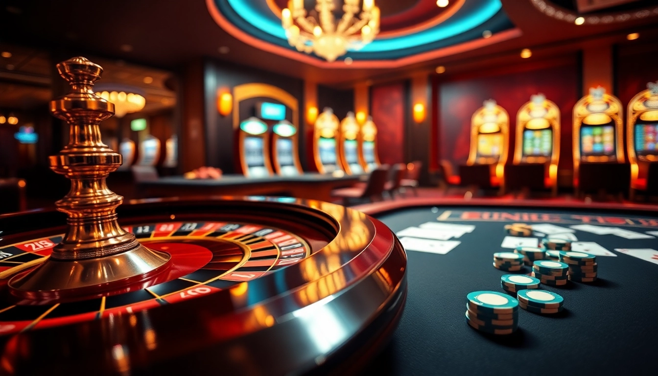 Enjoying an exciting game at F168 casino with roulette and poker chips.