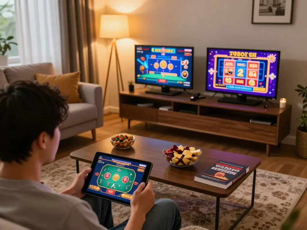Betting on o8 while enjoying a cozy evening at home with friends and strategies