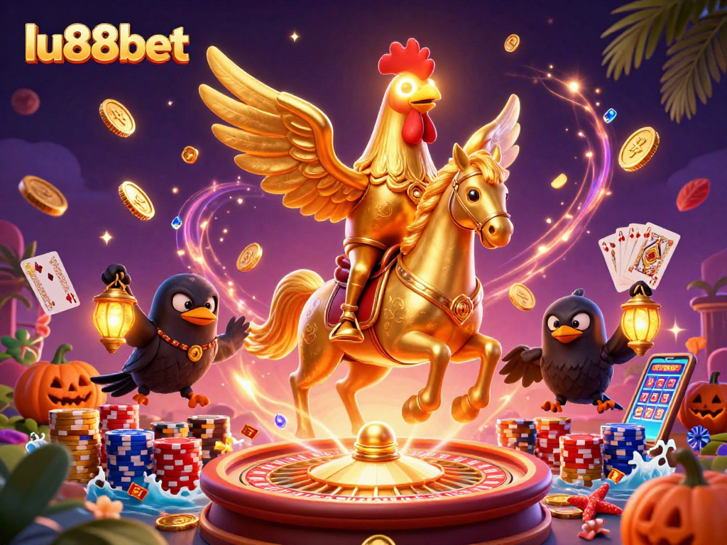 Experience the exciting world of lu88bet with dynamic gaming elements and vivid characters in a vibrant casino.