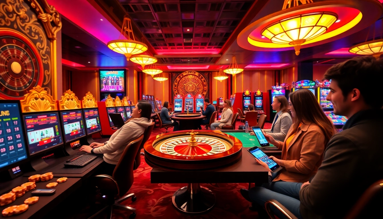 Experience online gaming thrills at https://69vn.day/ with a vibrant casino atmosphere.