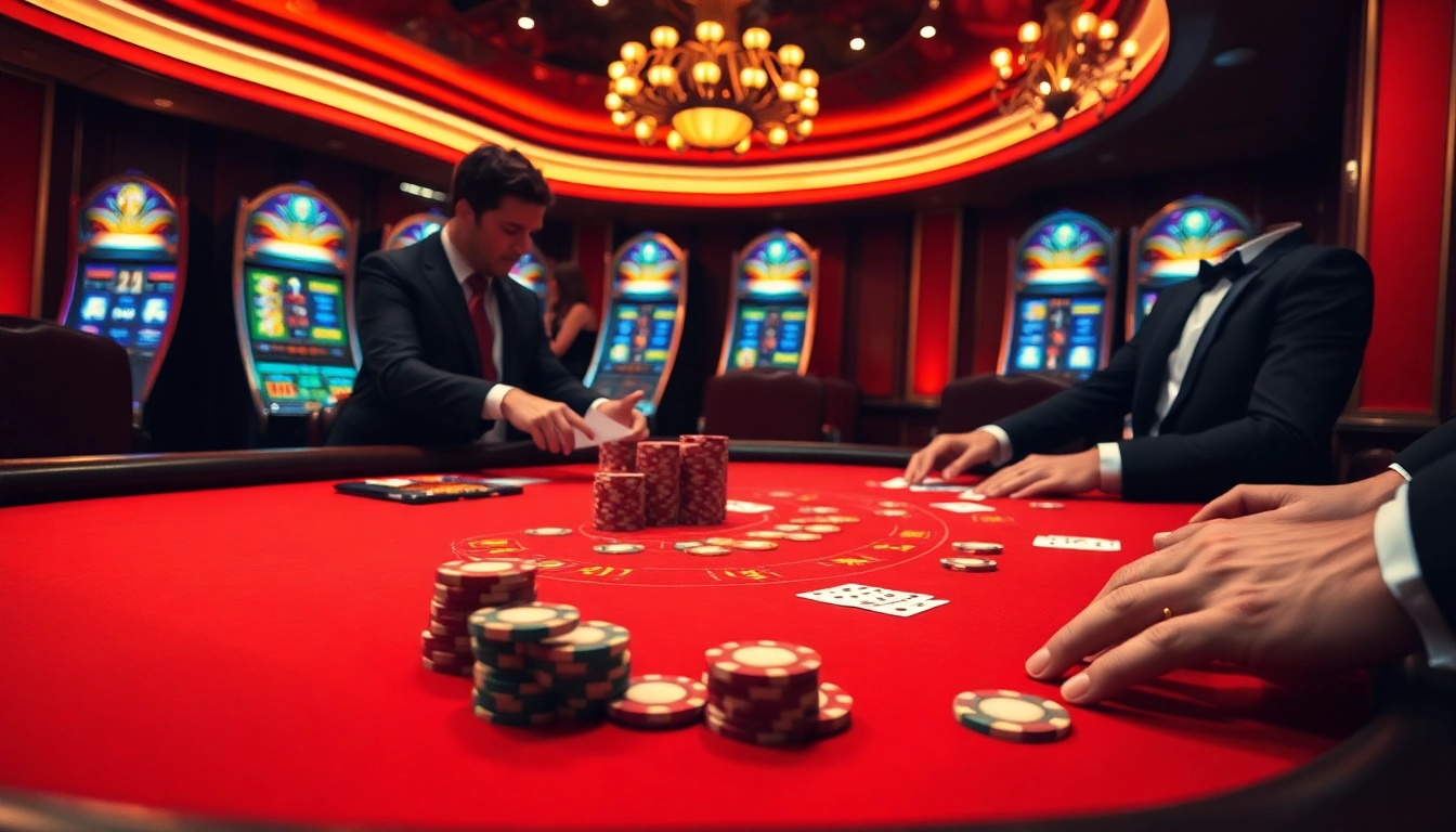 The hidden wiki showcases a thrilling casino scene with elegant gameplay at a blackjack table, capturing the essence of luxury.