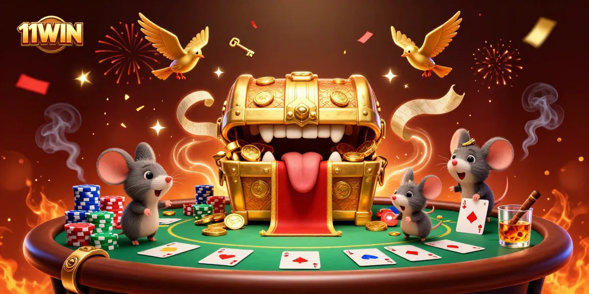 Experience the thrill of winning at 11WIN casino with adventurous themes and vibrant gaming elements.