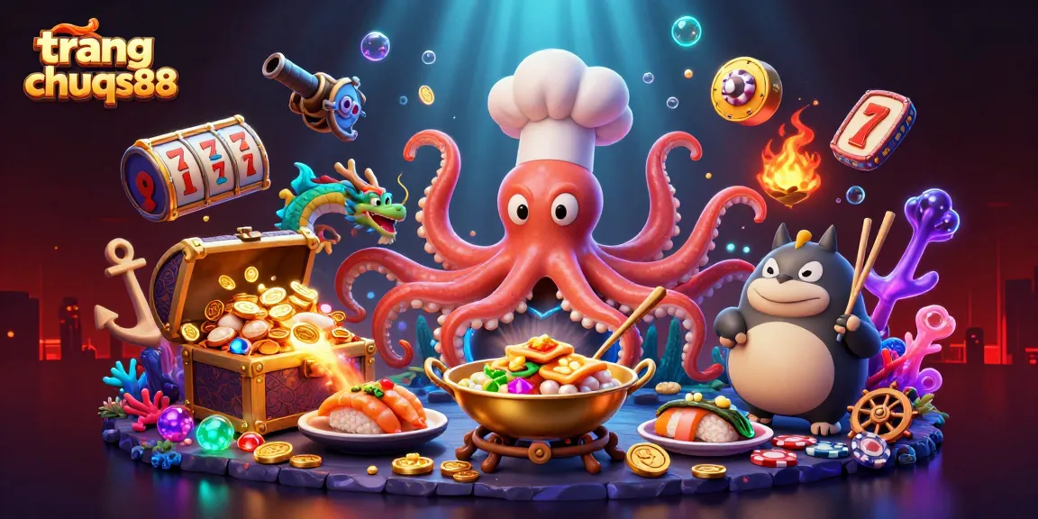 Engage in thrilling action at trang chu qs88 with vibrant casino elements and hyper-detailed characters.