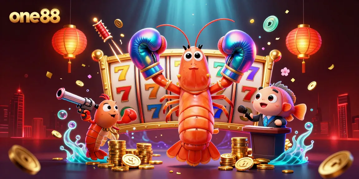 Experience the exciting world of one88 with vibrant gaming elements and energetic characters.