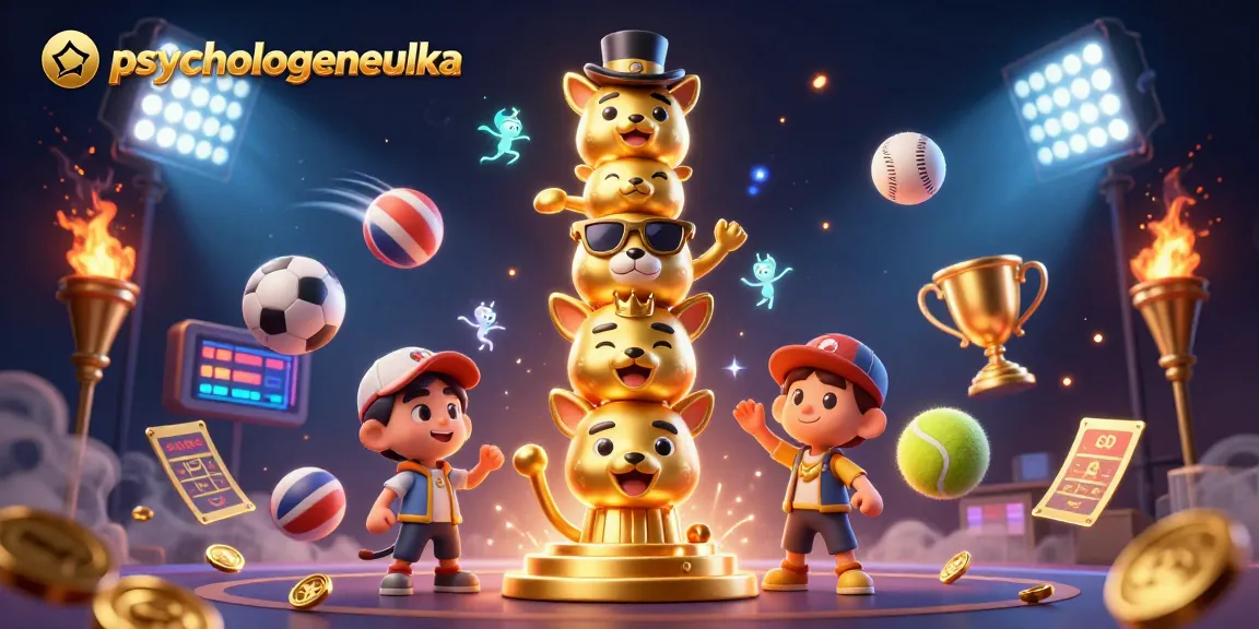 Experience thrilling action at psychologeneureka with 3D casino characters and lively sports betting elements.